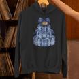 Coquette Bow Book Tree Merry Christmas Xmas Teacher Holiday Women's Hoodie, gift for family, gift for coworker