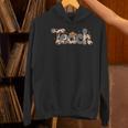Cowhide Teacher Hat Cowboy Western Teacher Back To School Women's Hoodie, gift for family, gift for coworker