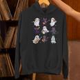 Cute Ghost Cat Playing Musical Halloween Music Teacher Women's Hoodie, gift for family, gift for coworker Cute Ghost Cat Playing Musical Halloween Music Teacher Women's Hoodie, gift for family, gift for coworker