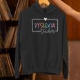 Dyslexia Awareness Therapist Reading Specialist Teacher Women's Hoodie, gift for family, gift for coworker