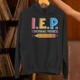 I E P I Encourage Progress Special Education Teacher Women's Hoodie, gift for family, gift for coworker