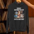 Easily Distracted By Cats & History Teacher Women Men Women's Hoodie, History Teacher Hoodies, gift for family, gift for coworker Easily Distracted By Cats & History Teacher Women Men Women's Hoodie, History Teacher Hoodies, gift for family, gift for coworker