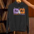Elements Of Halloween Fear Periodically Chemistry Teacher Women's Hoodie, gift for family, gift for coworker