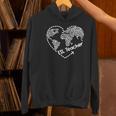 ESL Teacher ESOL Student Cute Heart Shape English Teacher Women's Hoodie, Esl Teacher Hoodies, English Teacher Hoodies, gift for family, gift for coworker