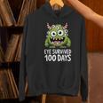 Eye Survived 100 Days Of School Monster Lover Teacher Kids Women's Hoodie, gift for family, gift for coworker Eye Survived 100 Days Of School Monster Lover Teacher Kids Women's Hoodie, gift for family, gift for coworker