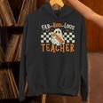Fab Boo Lous Teacher Retro Ghost Spooky Halloween Costume Women's Hoodie, gift for family, gift for coworker