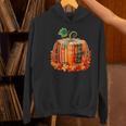 Fall Book Autumn Reading Teacher Halloween Pumpkin Season Women's Hoodie, gift for family, gift for coworker