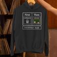 First Caffeinate Then Educate I Am Earning A Break Teacher Women's Hoodie, gift for family, gift for coworker