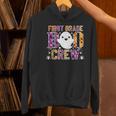 First Grade Boo Crew Teacher Student Halloween Costume Women's Hoodie, First Grade Teacher Hoodies, gift for family, gift for coworker