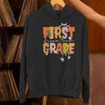 First Grade Dream Retro Team Fall Halloween Spooky Teachers Women's Hoodie, First Grade Teacher Hoodies, gift for family, gift for coworker First Grade Dream Retro Team Fall Halloween Spooky Teachers Women's Hoodie, First Grade Teacher Hoodies, gift for family, gift for coworker