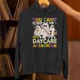 Halloween You Can't Scare Me I'm a Daycare Teacher Ghost Women's Hoodie, gift for family, gift for coworker