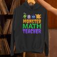 Halloween Monster Math Teacher Men Women Women's Hoodie, gift for family, gift for coworker Halloween Monster Math Teacher Men Women Women's Hoodie, gift for family, gift for coworker