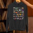 Halloween Nursery Teacher Shirt Halloween Alphabet Women's Hoodie, gift for family, gift for coworker