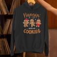 Hangin With My Cookies Gingerbread Women Christmas Teacher Women's Hoodie, gift for family, gift for coworker