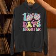 Happy 100th Day Of School 100 Days Brighter Teachers Kids Women's Hoodie, gift for family, gift for coworker