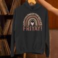 Happy Fri-Yay Friday Lovers Fun Teacher Leopard Rainbow Men Women Girls Kids Women's Hoodie, gift for family, gift for coworker Happy Fri-Yay Friday Lovers Fun Teacher Leopard Rainbow Men Women Girls Kids Women's Hoodie, gift for family, gift for coworker