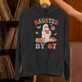 Haunted By 67 Boo Ghost Teacher 6 7 Halloween Costume Women's Hoodie, gift for family, gift for coworker