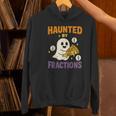 Haunted By Fractions Math Halloween Teacher Women's Hoodie, gift for family, gift for coworker
