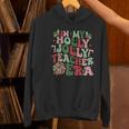 In My Holly Xmas Jolly Teacher Era Teacher Vibes Christmas For Men Women Kids Women's Hoodie, gift for family, gift for coworker