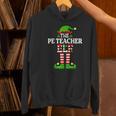 I'm The PE Teacher Elf Christmas Family Matching Women's Hoodie, Pe Teacher Hoodies, gift for family, gift for coworker