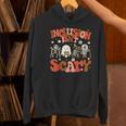Inclusion Isn't Scary SLP Sped Teacher Halloween Women's Hoodie, gift for family, gift for coworker