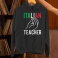Italian Teacher Italy Italia Back To School First Day Women's Hoodie, gift for family, gift for coworker