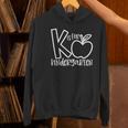 K Is For Kindergarten Kindergarten Teacher Men Women Girls Kids Women's Hoodie, gift for family, gift for coworker K Is For Kindergarten Kindergarten Teacher Men Women Girls Kids Women's Hoodie, gift for family, gift for coworker