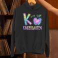 K Is For Kindergarten Teacher Tie Dye Back To School Kinder Women's Hoodie, gift for family, gift for coworker K Is For Kindergarten Teacher Tie Dye Back To School Kinder Women's Hoodie, gift for family, gift for coworker