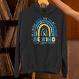 Be Kind Rainbow Down Syndrome Awareness Teacher Blue Yellow Women's Hoodie, gift for family, gift for coworker Be Kind Rainbow Down Syndrome Awareness Teacher Blue Yellow Women's Hoodie, gift for family, gift for coworker