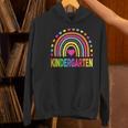 Kindergarten Rainbow Girls Boys Teacher Team Kinder Squad Women's Hoodie, gift for family, gift for coworker