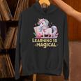 LEARNING IS MAGICAL TEACHER UNICORN BACK TO SCHOOL UNICORN Women's Hoodie, gift for family, gift for coworker LEARNING IS MAGICAL TEACHER UNICORN BACK TO SCHOOL UNICORN Women's Hoodie, gift for family, gift for coworker