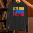 Leer Es Poder Colombian Spanish Teacher Maestra Colombia Women's Hoodie, gift for family, gift for coworker