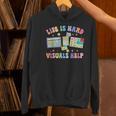 Life Is Hard Visuals Help Special Education Teacher SPED Women's Hoodie, gift for family, gift for coworker Life Is Hard Visuals Help Special Education Teacher SPED Women's Hoodie, gift for family, gift for coworker