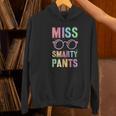 Little MISS SMARTY PANTS School Grad Teacher Last Day Women's Hoodie, gift for family, gift for coworker