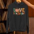 Love 5th Grade Thanksgiving Colorful Fall Leaves Teacher Women's Hoodie, gift for family, gift for coworker Love 5th Grade Thanksgiving Colorful Fall Leaves Teacher Women's Hoodie, gift for family, gift for coworker