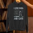 I Love Math And Cats Cat Lover Science Teacher Student Women's Hoodie, Science Teacher Hoodies, gift for family, gift for coworker