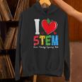I Love STEM Student Teacher 1st Day Of School Back To School Women's Hoodie, gift for family, gift for coworker
