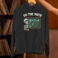 Do The Math 67 Meme Joke Halloween Skeleton Math Teacher Women's Hoodie, gift for family, gift for coworker