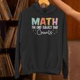 Math The Only Subject That Counts Cute Teacher Educator Women's Hoodie, gift for family, gift for coworker Math The Only Subject That Counts Cute Teacher Educator Women's Hoodie, gift for family, gift for coworker