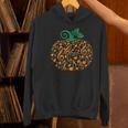 Music Notes Pumpkin Music Teacher Halloween Women's Hoodie, gift for family, gift for coworker