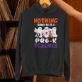 Nothing Scares Me I'm A Pre-K Teacher Halloween Ghosts Women's Hoodie, gift for family, gift for coworker