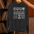 Nurse Educator Shirt Men Women Nursing Instructor Teacher Women's Hoodie, gift for family, gift for coworker
