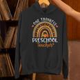 One Thankful Preschool Teacher Thanksgiving Rainbow Women's Hoodie, gift for family, gift for coworker One Thankful Preschool Teacher Thanksgiving Rainbow Women's Hoodie, gift for family, gift for coworker
