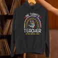 One Thankful Teacher Hispanic Heritage Month Countries Flags Women's Hoodie, gift for family, gift for coworker