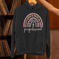 Paraprofessional Rainbow Para Teacher Parapro Women's Hoodie, gift for family, gift for coworker Paraprofessional Rainbow Para Teacher Parapro Women's Hoodie, gift for family, gift for coworker