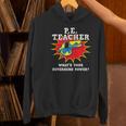 PE Physical Education Teacher Superhero Power School Women's Hoodie, Pe Teacher Hoodies, gift for family, gift for coworker