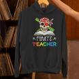 Pirate Teacher Halloween Skull Adult Women's Hoodie, gift for family, gift for coworker Pirate Teacher Halloween Skull Adult Women's Hoodie, gift for family, gift for coworker
