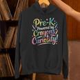 Pre-K Crayons & Curiosity Preschool Teachers Life Tie Dye Women's Hoodie, gift for family, gift for coworker Pre-K Crayons & Curiosity Preschool Teachers Life Tie Dye Women's Hoodie, gift for family, gift for coworker