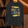 Pre-K Crew PreK Teachers Back To School Women's Hoodie, gift for family, gift for coworker Pre-K Crew PreK Teachers Back To School Women's Hoodie, gift for family, gift for coworker