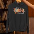 Preppy One Thankful Teacher Coquette Thanksgiving Teacher Women's Hoodie, gift for family, gift for coworker Preppy One Thankful Teacher Coquette Thanksgiving Teacher Women's Hoodie, gift for family, gift for coworker